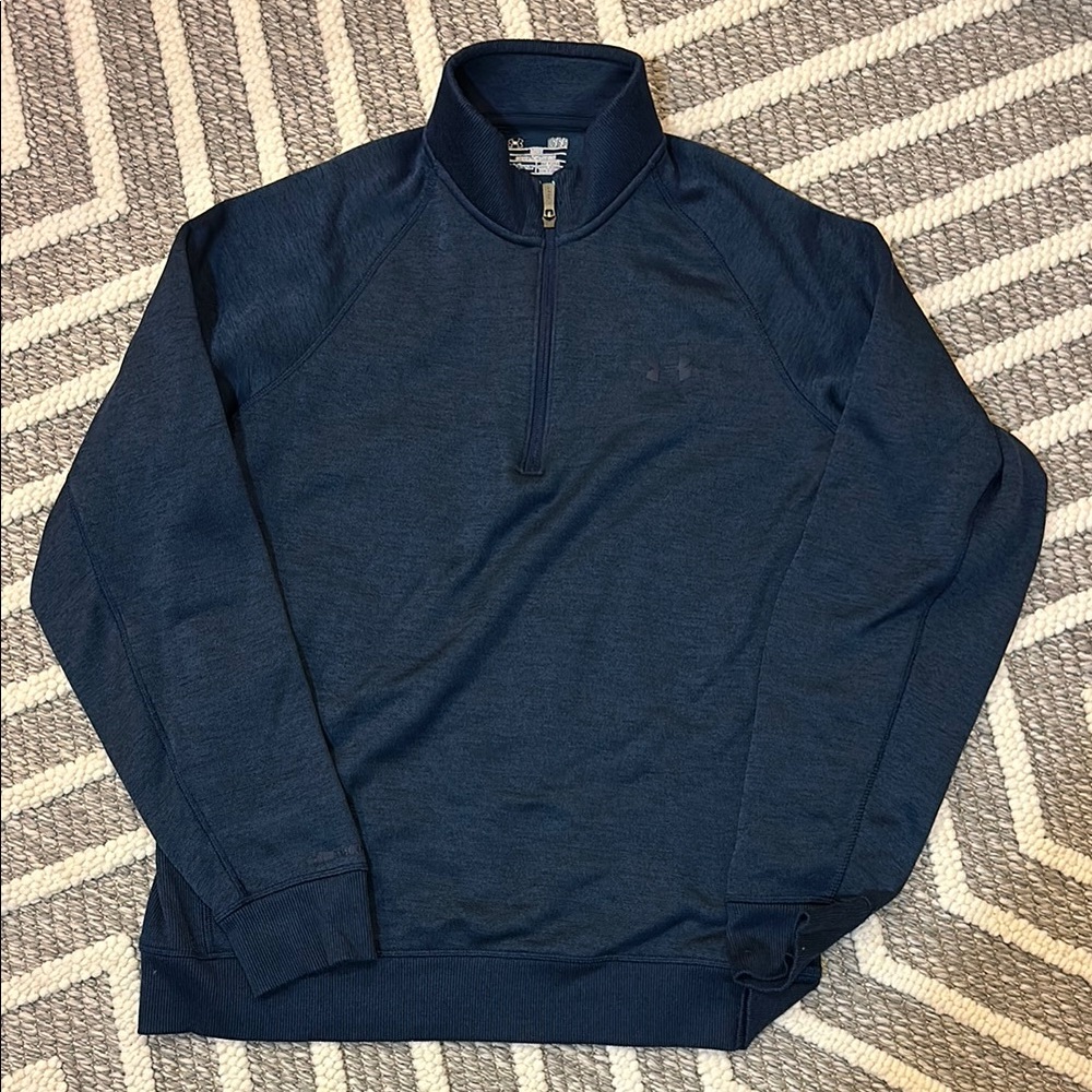 Under armor Navy Blue Quarter-Zip Sweater